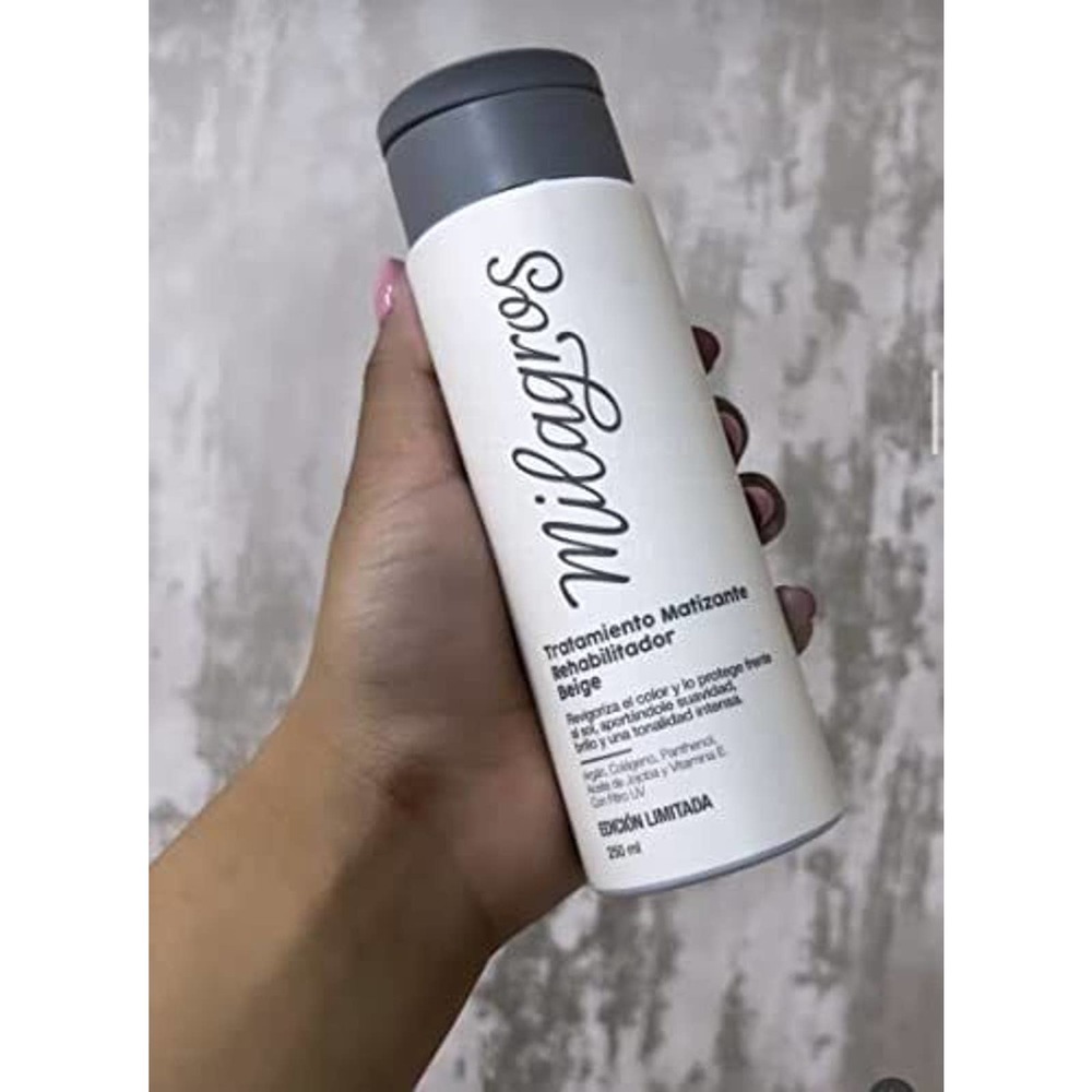 Milagros Tratamiento Matizante Rehabilitador Tono Beige